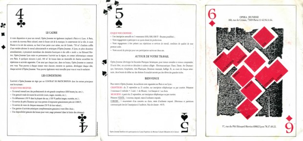 Dépliant Opéra Jeunesse